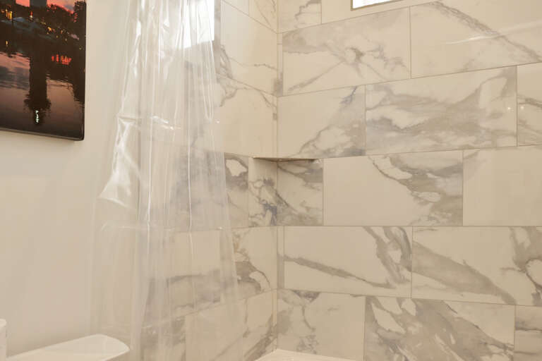Second Floor Full Bathroom - Shower and Tub