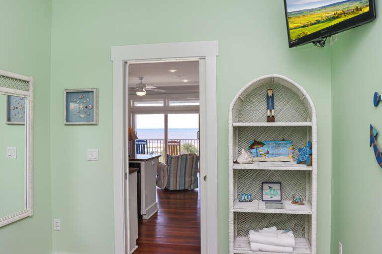 Bedroom 1 - View Through Living Room