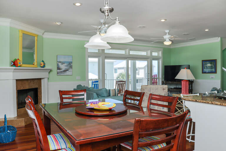 Dining Area and Living Room