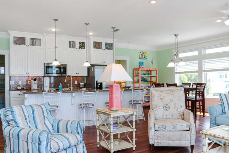 Living Room and Kitchen