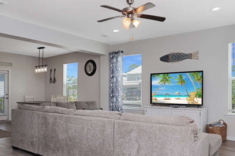 Living Room and Dining Area