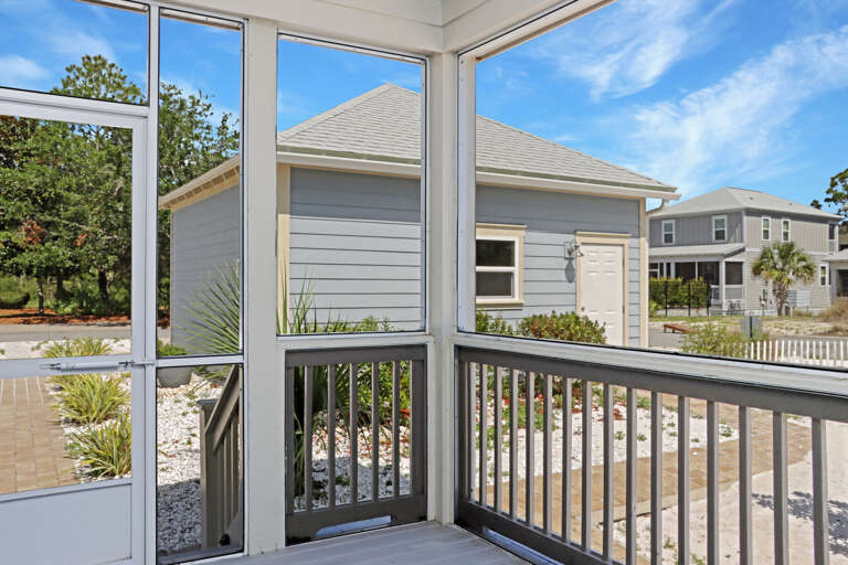 Screened Porch on Back of House