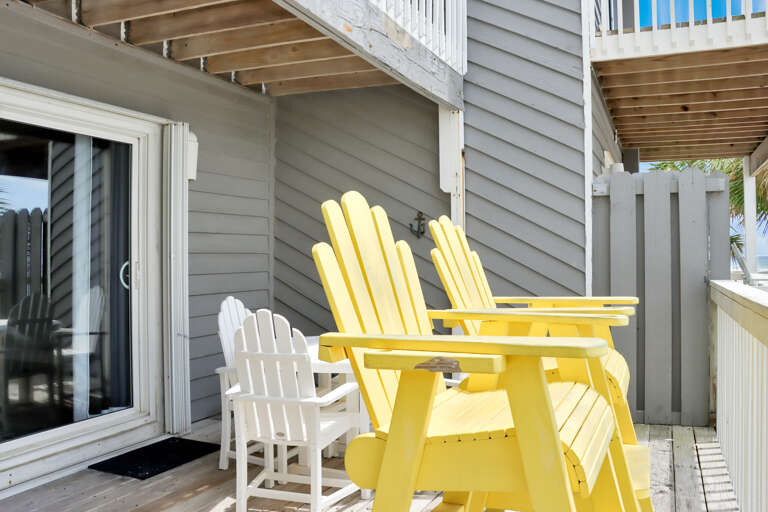 Beachfront Deck