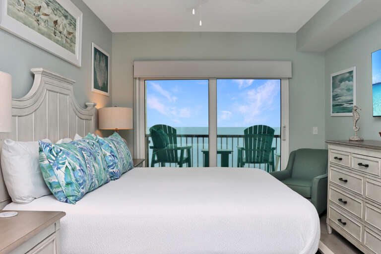 Bedroom 3 - Master Bedroom Beach View