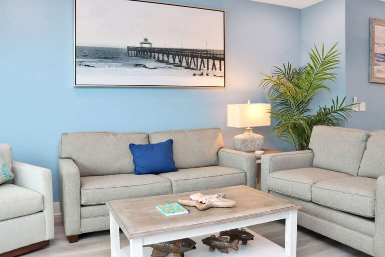 Living Room with Sleeper Sofa