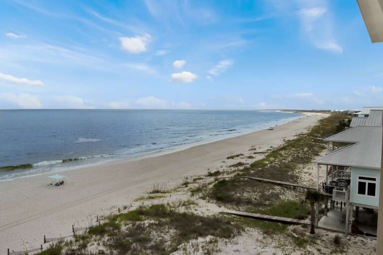 Beach View to the West