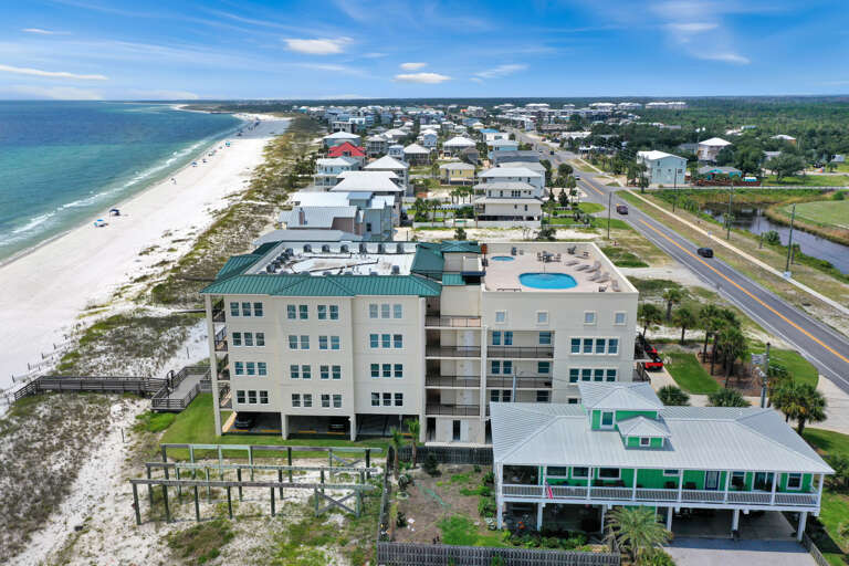 The Vue - East Side of Building