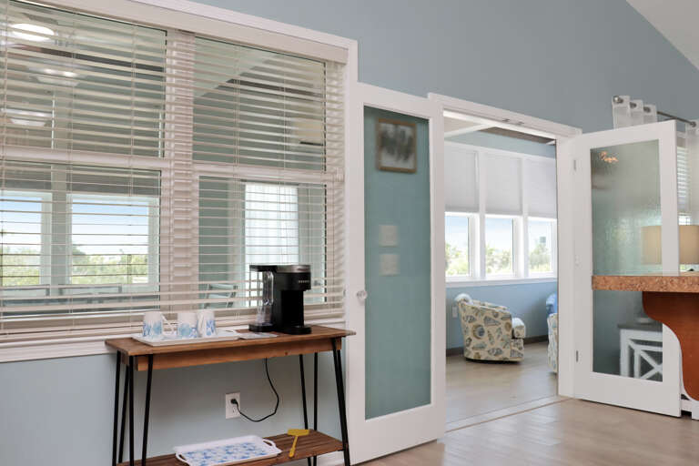 Coffee Bar and Sun Room