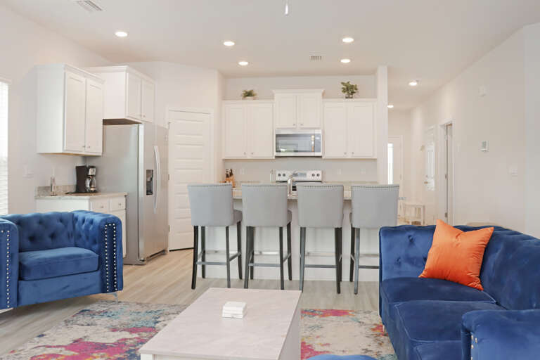 Living Room and Kitchen