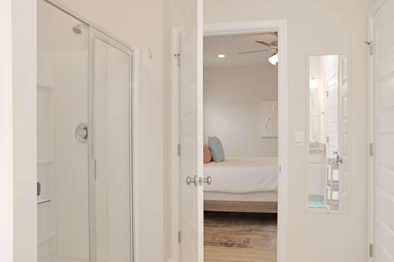 Bedroom 4 with Master Bath Shower