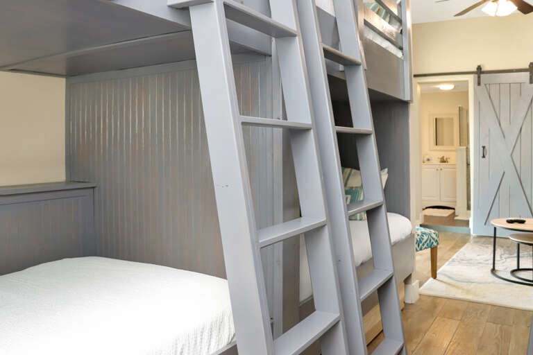 Bedroom 1 - Bunk Room with Full Bathroom
