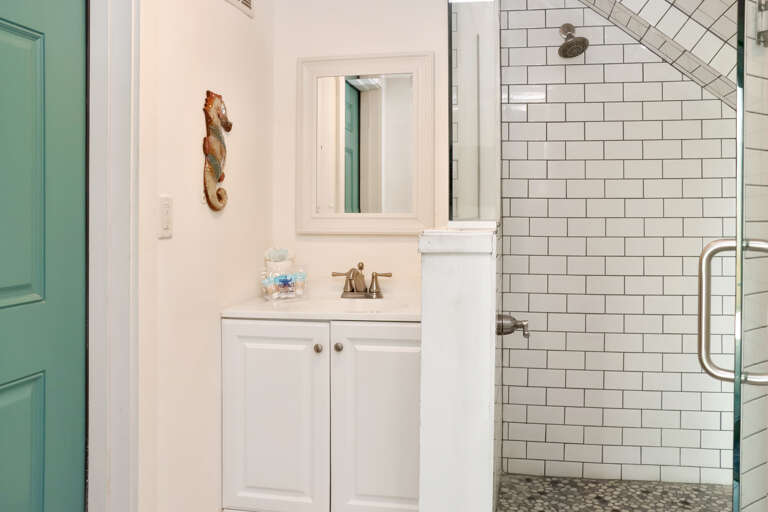 Bedroom 1 - Full Bathroom with Exterior Door