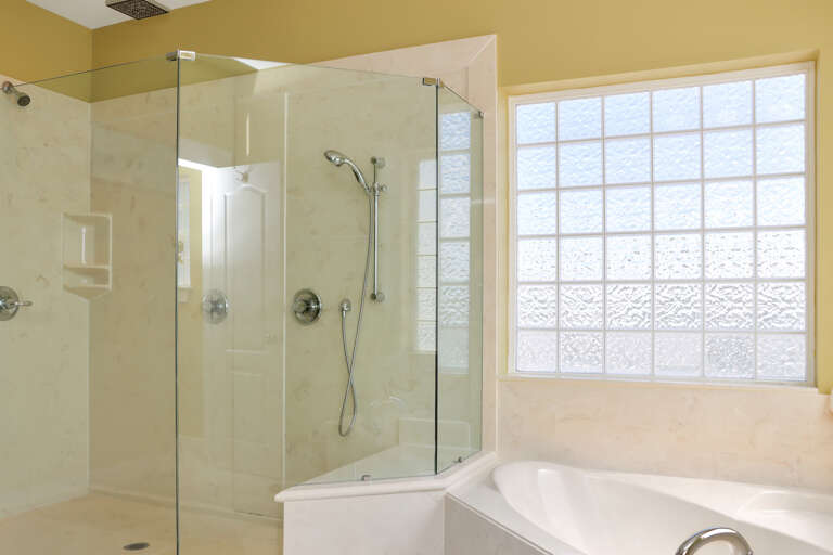 Bedroom 4 - Master Bath Shower