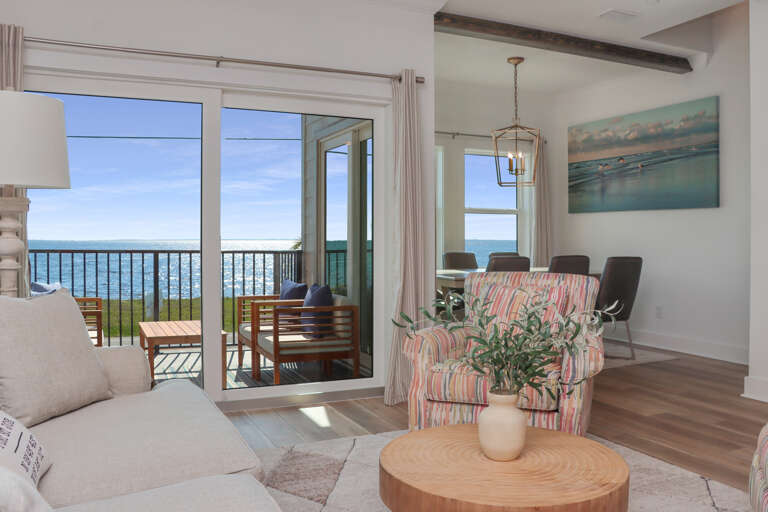 Living Room and Dining Area