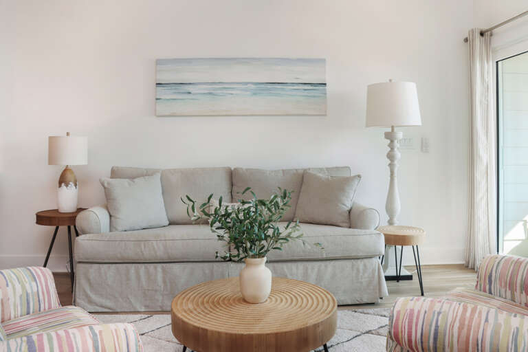 Living Room with Sleeper Sofa