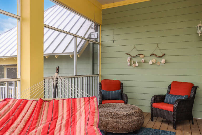Bedroom 1 - Furnished Beachfront Deck Bedroom 1 - Furnished Beachfront Deck