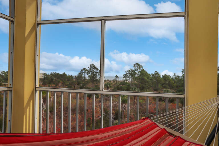 Bedroom 1 - Screened Deck View