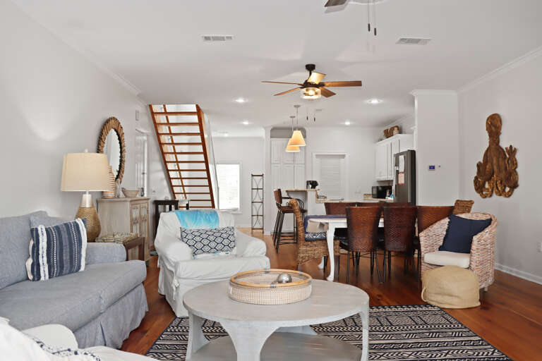 Living Area, Dining and Kitchen Living Area, Dining and Kitchen