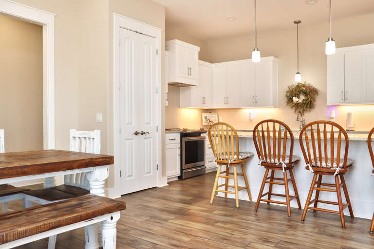 Dining Area and Kitchen