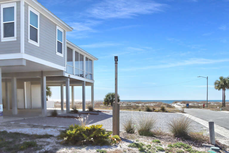 Parking Area in Front of Windchimes
