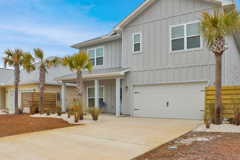 Driveway at Coastal Oasis