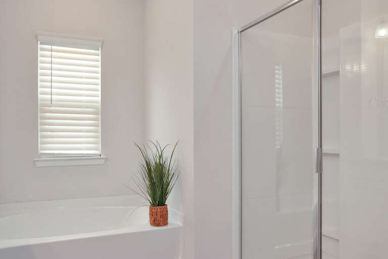Bedroom 2 - Master bathroom Shower and Tub