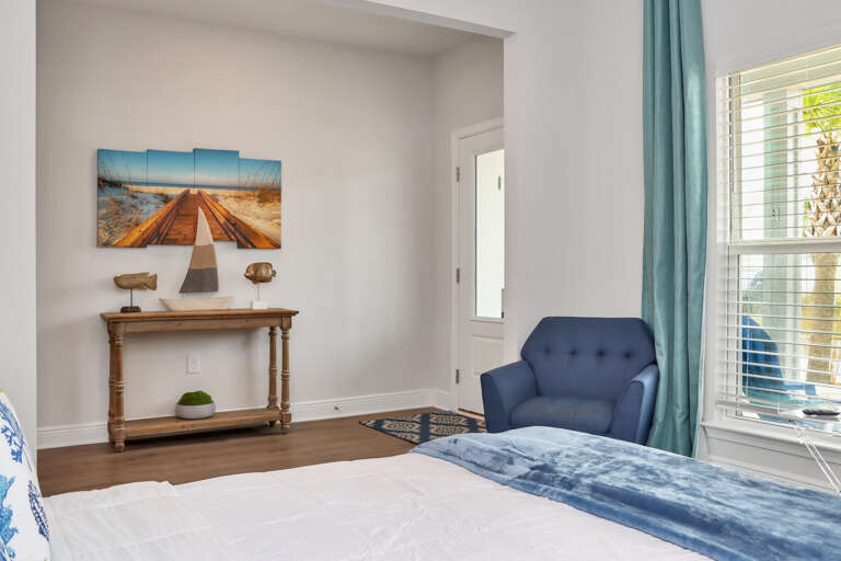 Den with Murphy Bed at Front of House