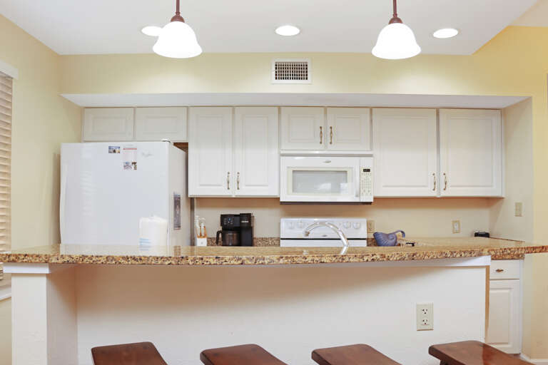 Kitchen with Bar Seating