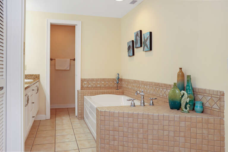 Master Bath with Large Tub