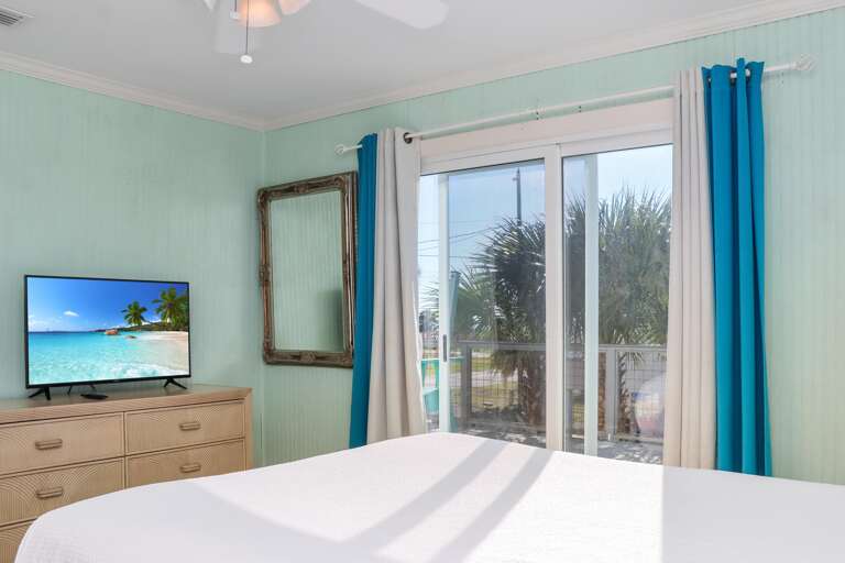 Bedroom 2 with TV and View Bedroom 2 with TV and View