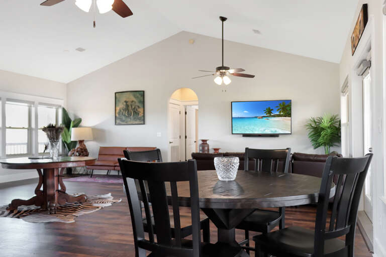 Dining Area and Living Room