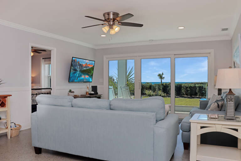 Living Room with Front Porch Living Room with Front Porch