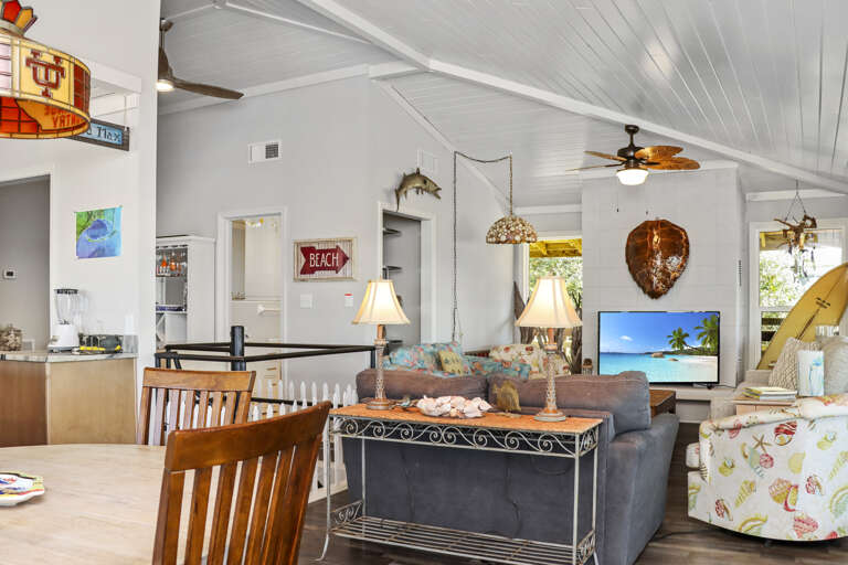 Dining Area and Living Room