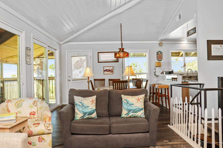 Living Room and Dining Area