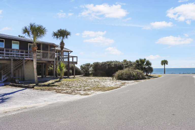 Corner Lot Across Street from Beach