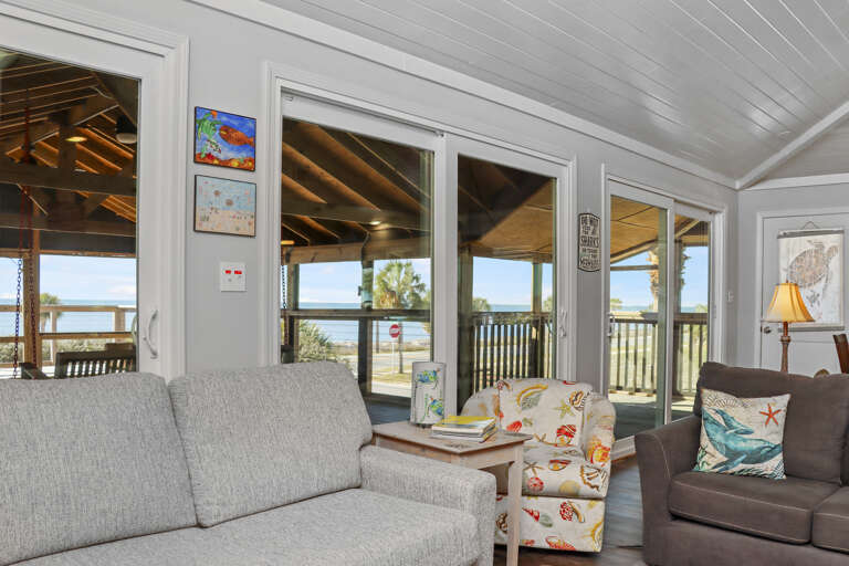 Mexico Beach View from Living Room