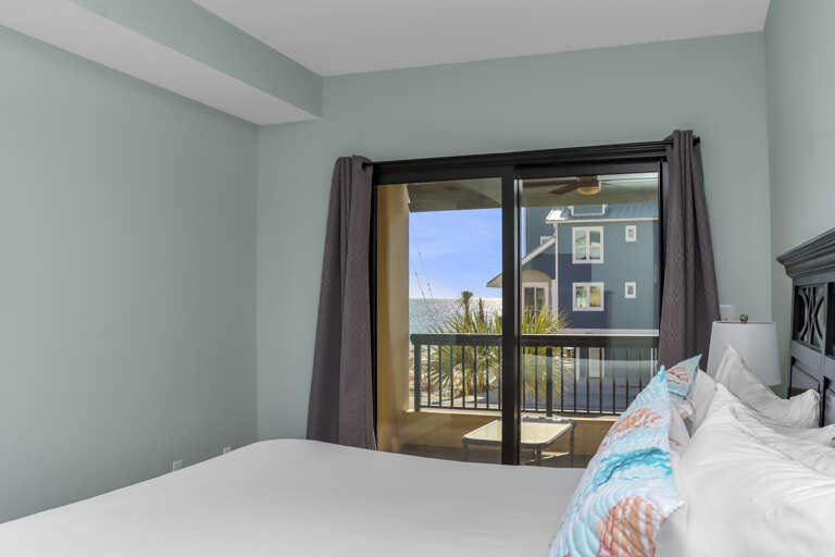 Bedroom 3  with Beach View