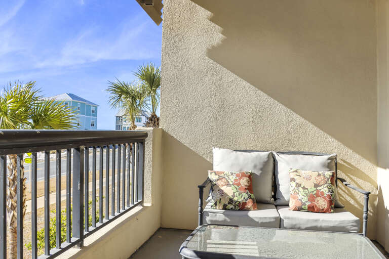 Seating on Covered Deck
