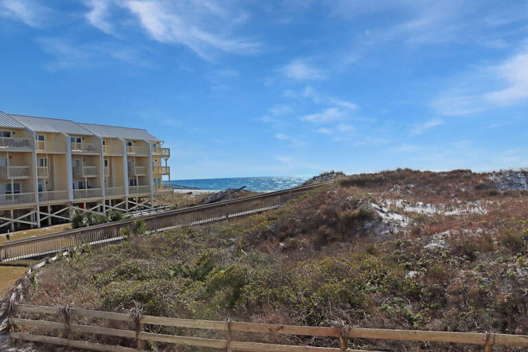 First Floor View of Beach Boardwalk