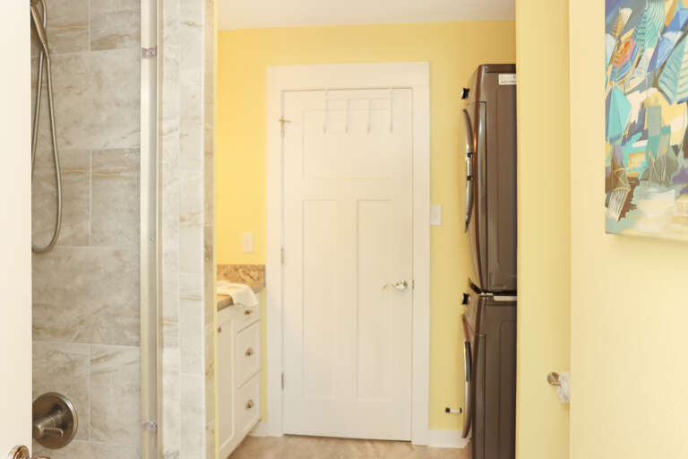 Bedroom 1 - Full Bath with Shower and Laundry