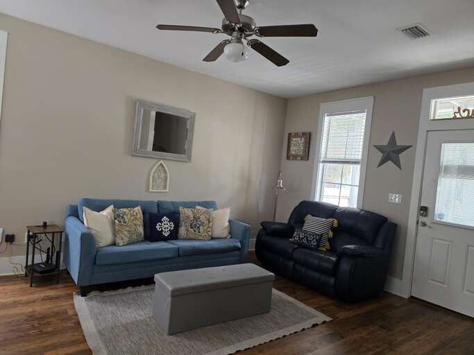 Living Room with Sleeper Sofa