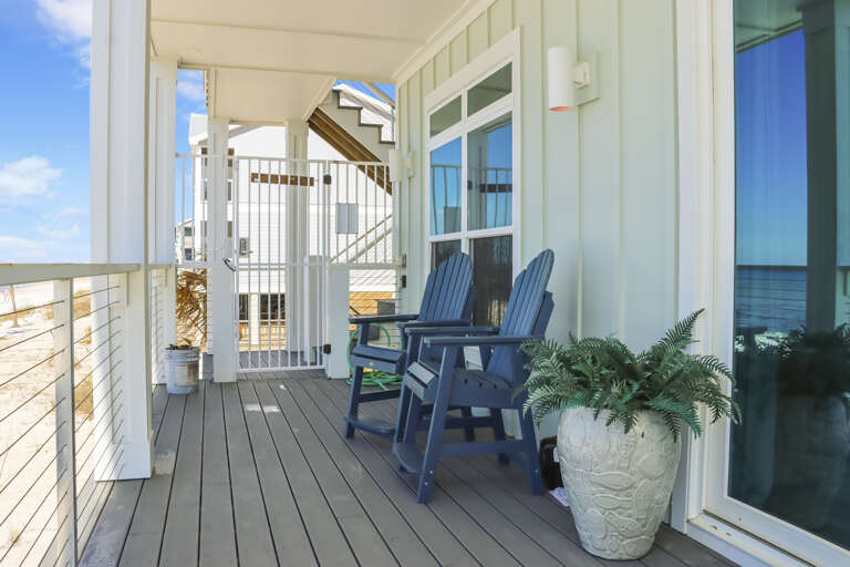 Beachfront Deck