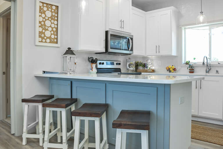 Kitchen with Bar Seating