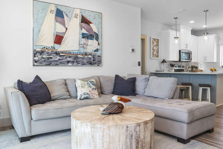 Living Room and Kitchen