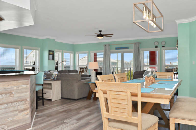 Dining and Living Area