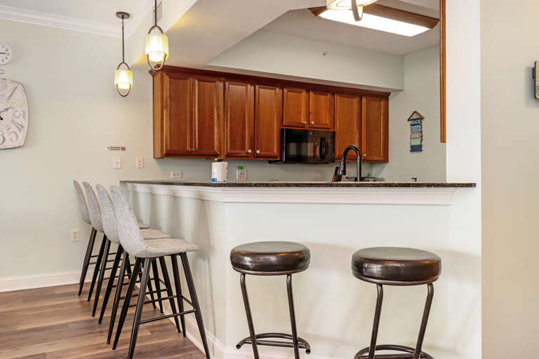 Kitchen with Bar Seating