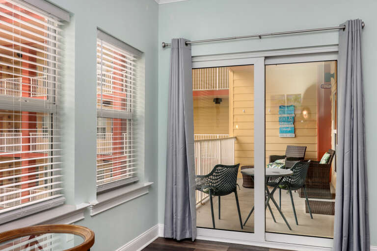Master Bedroom - View onto Deck
