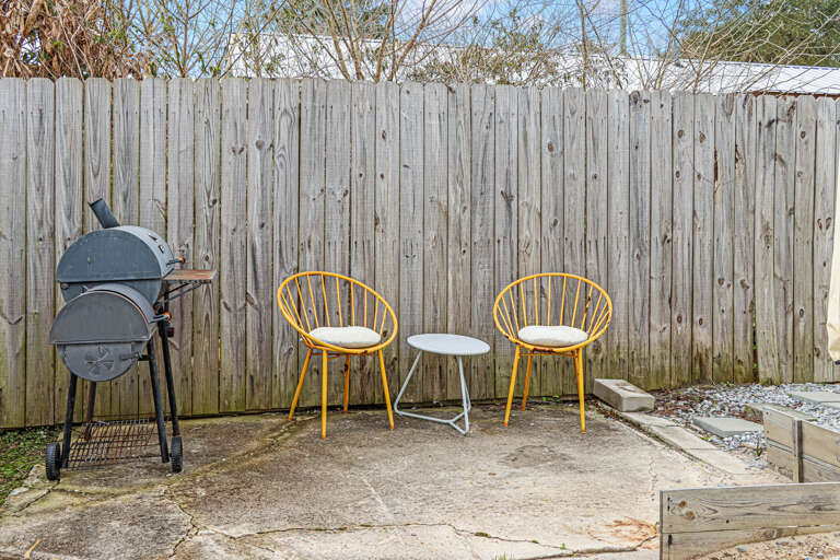 Backyard Grilling Area