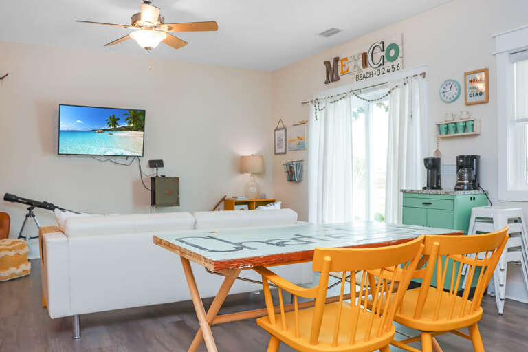 Dining Area and Living Room