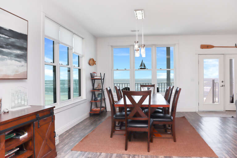 Beachfront Dining Area